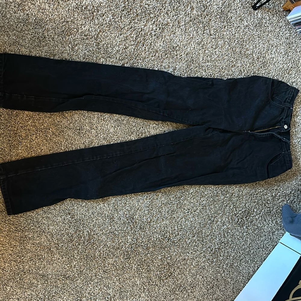 Black Roper jeans-1990s. Size 11/12